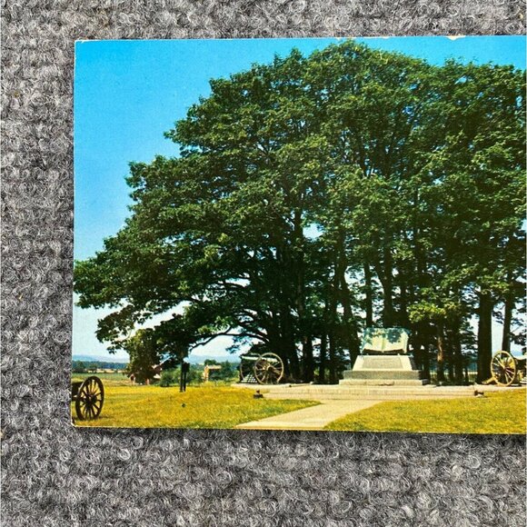 Vtg Gettysburg PA Postcard Lot Of 4 ￼‎ Battlefield Lincoln Speech Memorial Round - Picture 3 of 16